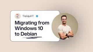 Migrating from Windows 10 to Linux Debian with WAPT