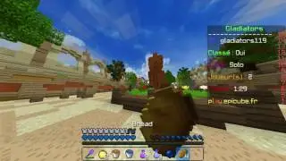 DEFI #01 / GAGNER SANS TUER PERSONNE  !! GLADIATOR EPICUBE
