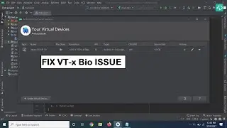VT-X is Disabled in The Bios Android Studio [Solved Problem] | 2021