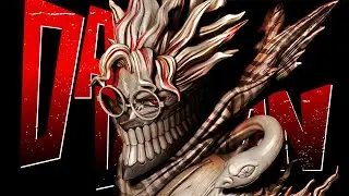 🔥 Sculpting DanDaDan at Infernal Galop rhythm 🎵 3D Anime Zbrush Tips!