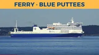 Arrival of ferry BLUE PUTTEES in North Sydney (Marine Atlantic)