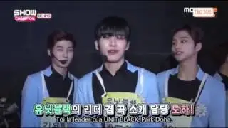 [Vietsub] UNIT BLACK @ Show Champion Behind