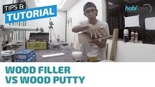 Finishing Kayu: Wood Filler vs Wood Putty - Perbedaan Dempul Kayu