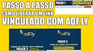 COMO LIBERAR UM LINK VINCULADO COM ADFLY