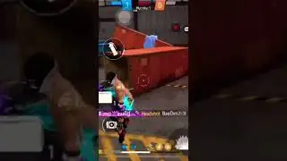 Chơi độc lang gặp một bạn tập oneshot 🗿 #freefire #garenafreefire #oneshotff