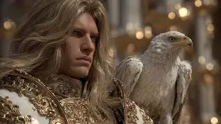 “Archangel Michael & The White Eagle #angel #aiart #michael