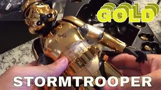 Hot Toys Gold Stormtrooper Unboxing