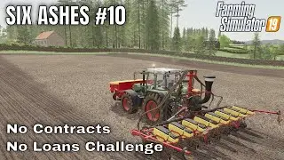 FS19 Six Ashes #10 Selling pigs and planting corn Timelapse FS19 Uk Map Farming Simulator19 w/season