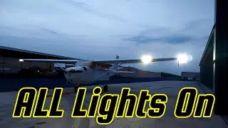 LED Wingtip Lights Part 2. Let's test the lights!