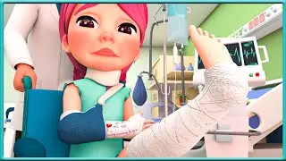 Pretending to Be Sick - Baby songs and Nursery Rhymes - Lolo Cartoon School Teather