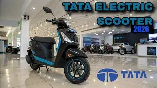 NewTATA Electric Scooter 🔋 600Km Range ⚡ Fast Charging |Officially Launched (2026) 🛵🔥