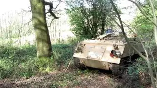 FV432 at Tank School near Usk Monmouthshire UK