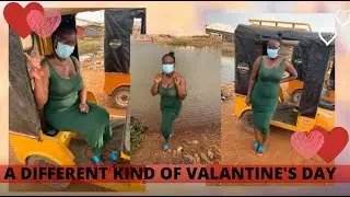 SPEND THE VALANTINE'S DAY WITH ME| How I spent my Valentine's day. #oforiwaaduodu #africanyoutubers