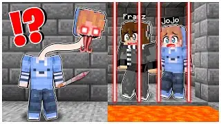 FRANZ & JOJO PANIK DICULIK HANTU LEHER PANJANG MENGERIKAN di MINECRAFT