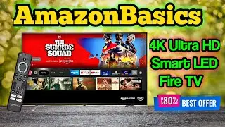 AmazonBasics AB55U20PS (55 inch) 4K Ultra HD Smart LED Fire TV