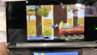 Gamescom 2011 - Sonic Generations 3DS - Mushroom Hill Act 1 and 2