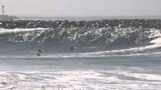 THE WEDGE - Huge Wave Compilation August 27, 2014 Newport Beach CA