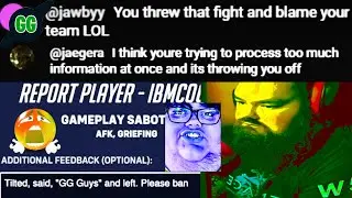 Gamin4Hope TROLLS Baptiste Immortality Field Which Causes His Tank To DC! G4H ABUSES REPORT FEATURE😂