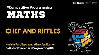 CodeChef 2300 | Chef and Riffles | Powerful Permutation + Binary Exponentiation Trick