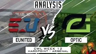 CWL Analysis: OpTic vs eUnited | Hardpoint Control | CWL Pro League Week 12