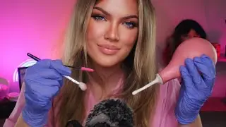 ASMR Dermatologista faz Exame do Couro Cabeludo, mas a sua Cabeza è o meu Microfone | Scalp Check