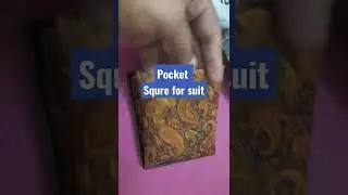 pocket square for men's Suit and Blazer