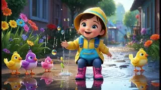 Splish Splash Sparkle Like a Jellybean | Popular Nursery Rhyme | Educational Kids Songs