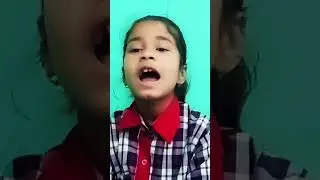 #kvsclass first English a happy child