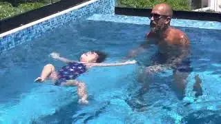 How to teach Survival swimming for babies and toddlers