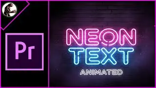 Как создать анимированный неоновый текст в Premiere Pro