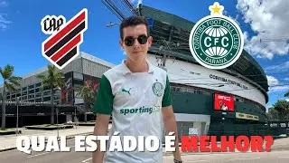 ARENA DA BAIXADA X COUTO PEREIRA - Qual o MELHOR ESTÁDIO de CURITIBA?