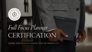 Brand New! Full Focus Planner Pro Certification