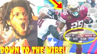USFL REACTION GAMBLERS VS PANTHERS REACTION HOUSTON GAMBLERS VS MICHIGAN PANTHERS REACTION