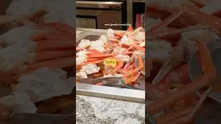 Buy one get one Buffet with crab legs! 🦀 #foodielife #seafood #buffet #delish #fypシ