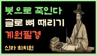 계원필경/칼 대신 붓으로 적장을 죽였다? 중국을 제패하고 조국에 버림받은 천재 최치원 [역사 스토리]