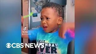Toddler shares how happy and 