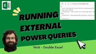 Running External Power Query