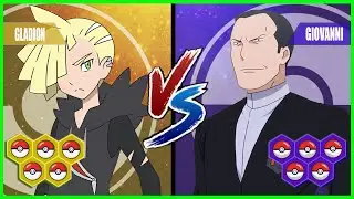 Pok&eacute;mon Battle Pedia: Gladion Vs Giovanni (Team Rocket)