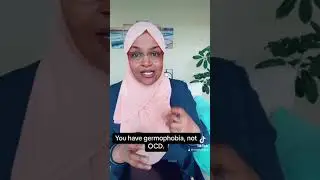 You have germophobia not OCD