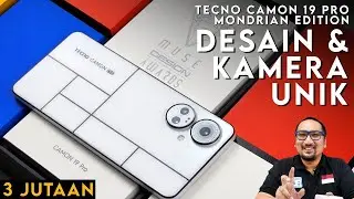 Smartphone 3 Jutaan Paling Unik! REVIEW Tecno Camon 19 Pro