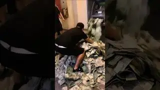 ATM Machine Gone Crazy 💸💰 #money #atm #shorts