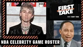 Stephen A. reacts to the NBA All-Star Celebrity Game rosters | First Take