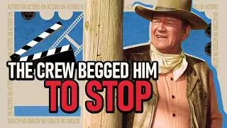 This director almost killed John Wayne: 