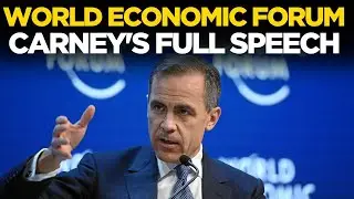 PM CARNEY AT DAVOS LIVE | Canadian PM Delivers Special Address at World Economic Forum 2026