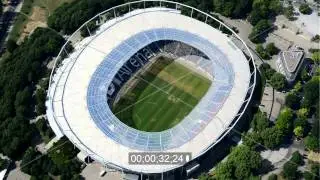 Stadion der HDI Arena am Maschsee in Hannover in Niedersachsen