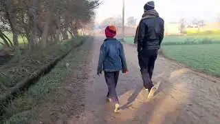 Winter vacation highlights till returning home|beautiful views of village 👌 ✨️ 