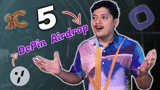 Huge Airdrop List 🪂 - Top 5 DePin Airdrop Guide 2025 🤑