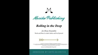 Rolling in the Deep - Brass Ensemble - Sheet Music 🎵