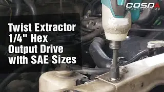 Twist Extractor Set 1/4