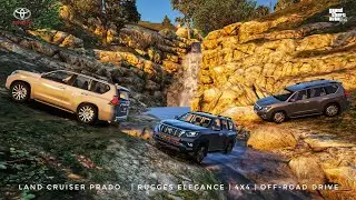 Land Cruiser Prado Off Roading I GTAV I Rugged Elegance I 4K